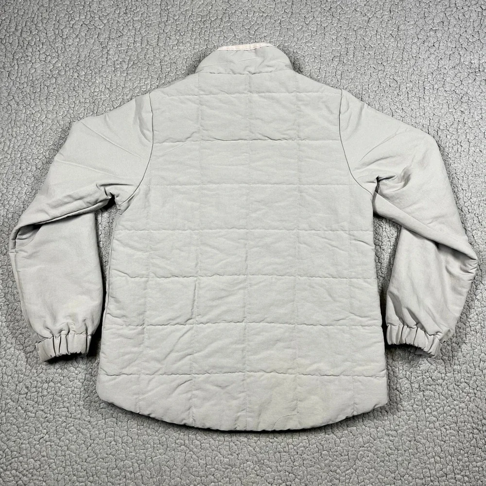 Patagonia Kids Nano Puff Insulated Jacket‎ Gray Size Medium 10 Full Zip Quilted